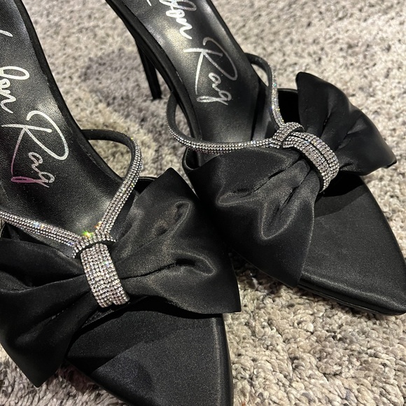 London Rag Rhinestone Heels - Picture 2 of 3